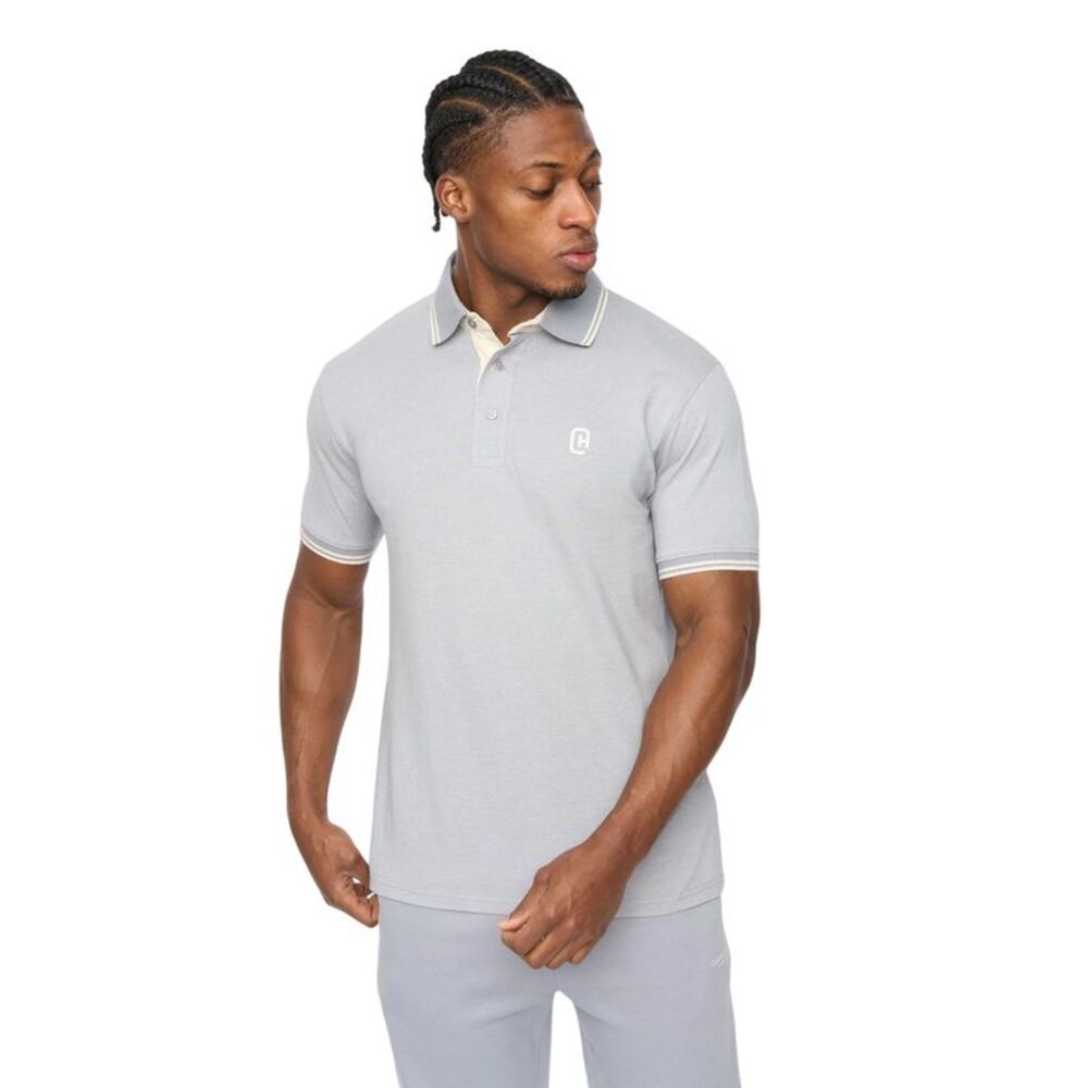 Crosshatch Mens Preece Polo Shirt / Light Blue